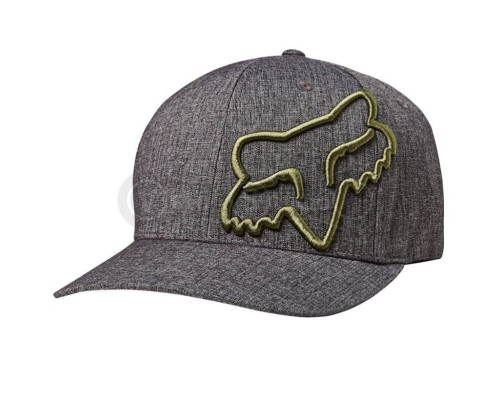 Кепка FOX Clouded Flexfit Hat Heather Black S/M