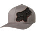 Кепка FOX Epicycle Flexfit Hat Grey Orange S/M