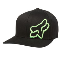 Кепка FOX Flex 45 Flexfit Hat Black Green S/M