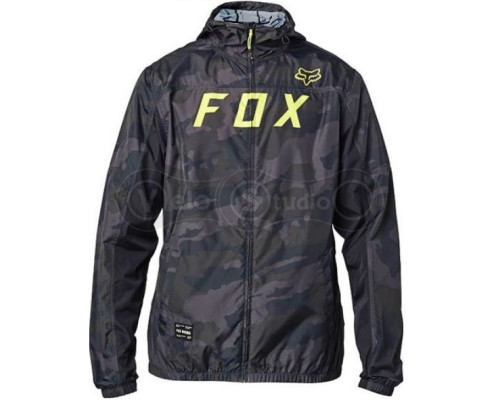 Куртка FOX Moth Camo Windbreaker Black Camo розмір L