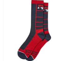 Носки FOX Lane Splitter Crew Navy Red L/XL
