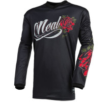Вело джерсі жіноча O`Neal Element Jersey Roses Black розмір S