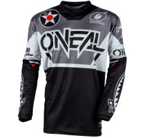 Вело джерси O`Neal Element Jersey Warhawk Black Gray размер S