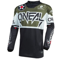 Вело джерсі O`Neal Element Jersey Warhawk Black Green розмір L