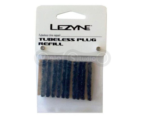 Стержни Lezyne Tubeless Plug Rerill 10 шт для ремонта бескамерных покрышек