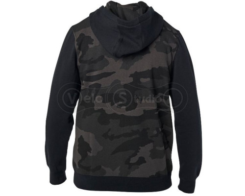 Толстовка FOX Destrakt Zip Fleece Black Camo розмір XL