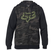 Толстовка FOX Destrakt Zip Fleece Black Camo розмір XL