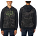 Толстовка FOX Destrakt Zip Fleece Black Camo розмір XL