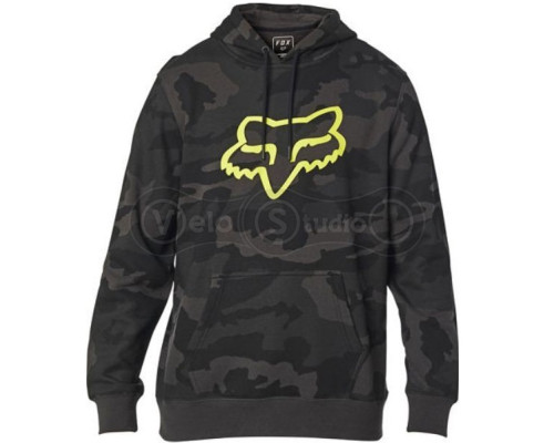 Толстовка FOX Legacy Foxhead Pullover Hoodie Black Camo размер M