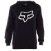 Толстовка FOX Legacy Foxhead Pullover Hoodie Black White розмір L
