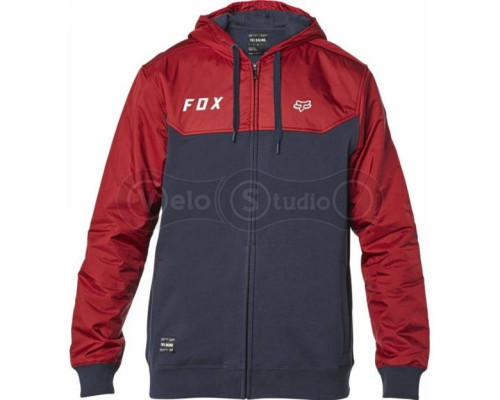 Толстовка FOX Pivotal Zip Fleece Navy Red