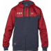Толстовка FOX Pivotal Zip Fleece Navy Red
