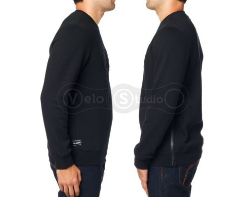 Толстовка FOX Refract DWR Crew Fleece Black размер L