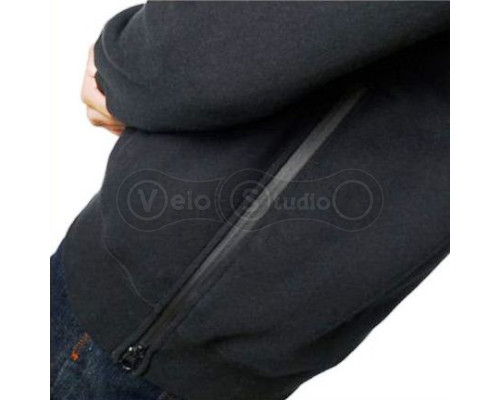 Толстовка FOX Refract DWR Crew Fleece Black размер L