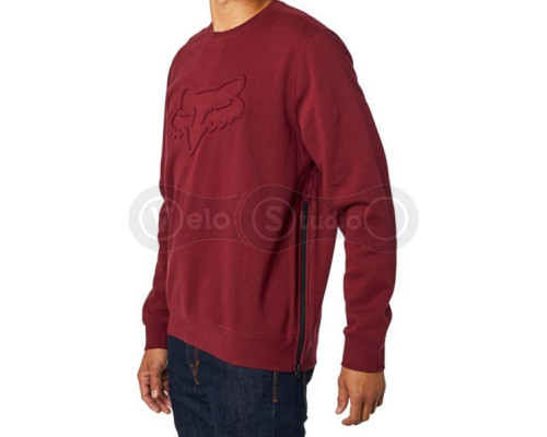 Толстовка FOX Refract DWR Crew Fleece Cranberry размер L