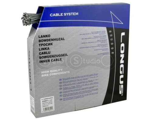 Трос гальма Longus Шосе 1,5x2000 мм полірований