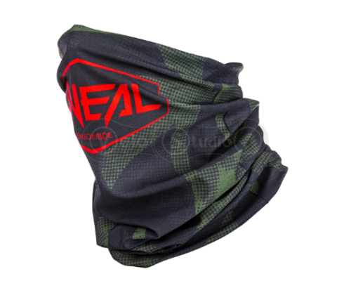 Утеплитель шеи O’Neal Neckwarmer Covert Black Green