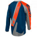 Велоджерсі O`Neal Element FR Jersey Hybrid Blue Orange розмір M