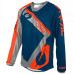 Велоджерсі O`Neal Element FR Jersey Hybrid Blue Orange розмір M