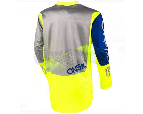 Вело джерсі O`Neal Element Jersey Factor Blue Neon Yellow розмір L