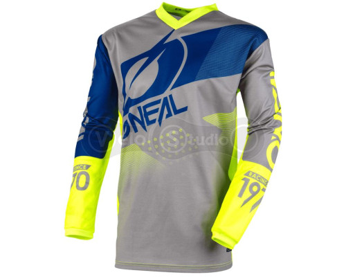 Вело джерсі O`Neal Element Jersey Factor Blue Neon Yellow розмір L