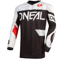 Вело джерси O`Neal Element Jersey Racewear Black White размер M