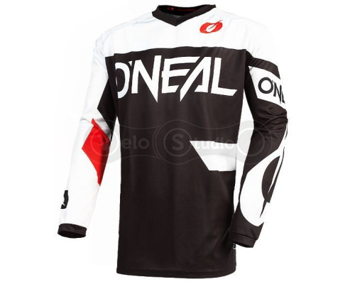 Вело джерси O`Neal Element Jersey Racewear Black White размер M