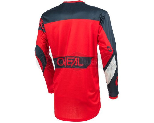 Вело джерсі O`Neal Element Jersey Racewear Red Gray розмір L