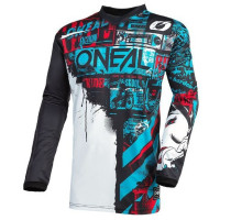 Вело джерси O`Neal Element Jersey Ride Black Blue размер M
