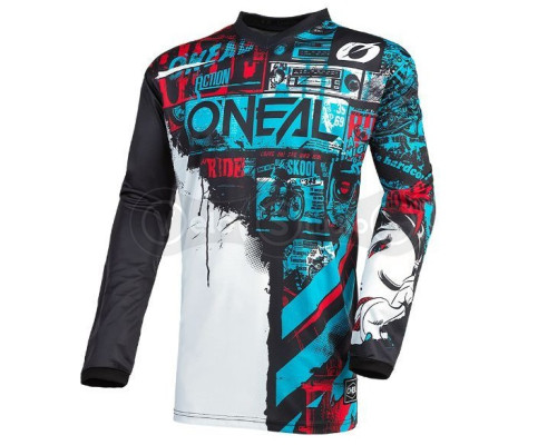 Велоджерсі O`Neal Element Jersey Ride Black Blue розмір M
