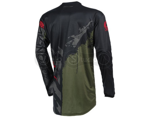 Вело джерси O`Neal Element Jersey Ride Black Green размер M