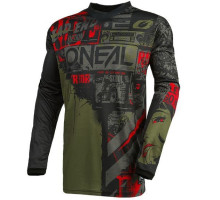Вело джерси O`Neal Element Jersey Ride Black Green размер M