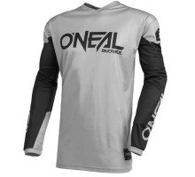 Вело джерсі O`Neal Element Jersey Threat Gray Black розмір M