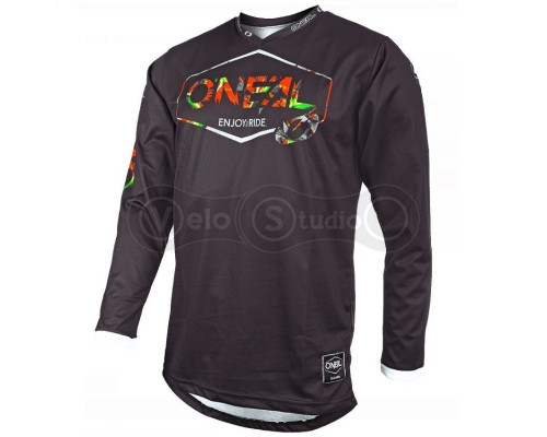 Вело джерси O`Neal Mahalo Jersey Lush Black Multi размер M