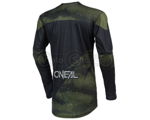 Джерси O`Neal Mayhem Jersey Covert Black Green размер M