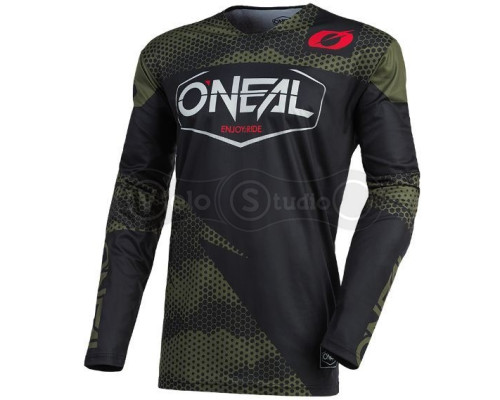 Джерси O`Neal Mayhem Jersey Covert Black Green размер M