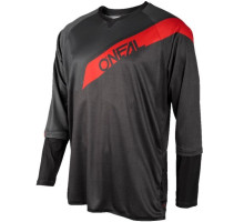 Вело джерсі O`Neal Stormrider Jersey Gray Red розмір M