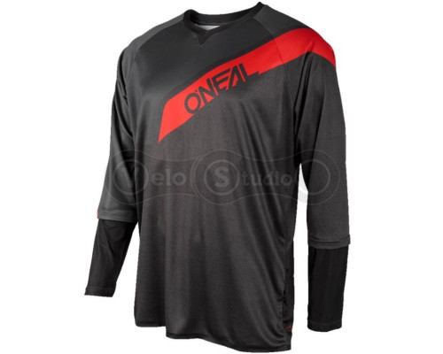 Вело джерсі O`Neal Stormrider Jersey Gray Red розмір M