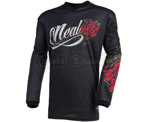 Вело джерсі жіноча O`Neal Element Jersey Roses Black розмір S
