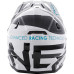 Вело шлем O'Neal Backflip Fullface Helmet Slick White Black