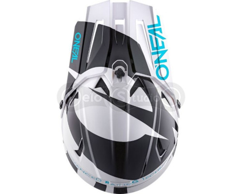 Вело шлем O'Neal Backflip Fullface Helmet Slick White Black