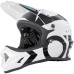 Вело шлем O'Neal Backflip Fullface Helmet Slick White Black