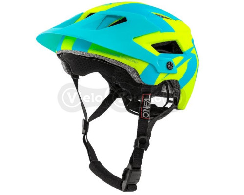 Вело шолом O`Neal Defender 2.0 Helmet Sliver Neon Yellow Blue