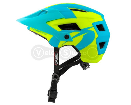 Вело шолом O`Neal Defender 2.0 Helmet Sliver Neon Yellow Blue