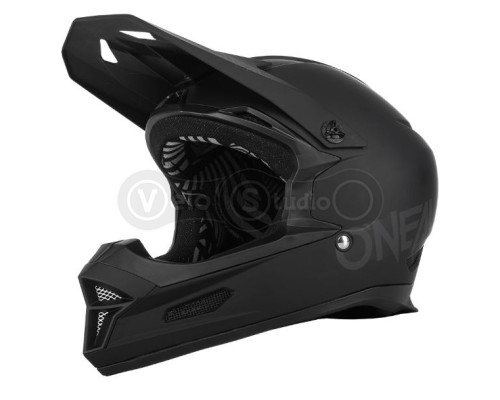 Вело шолом O'Neal Fury Fullface Helmet Solid Black L
