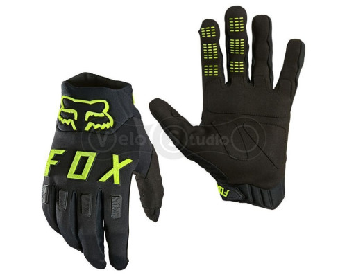 Водостійкі рукавички FOX Legion Water Glove Black Yellow розмір L