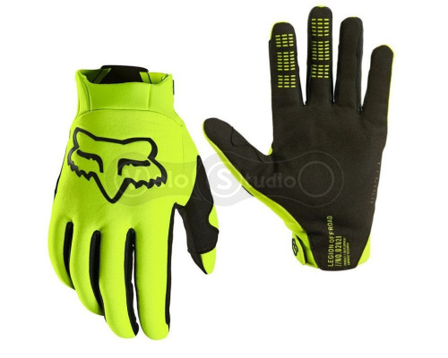 Зимові рукавички FOX Legion Thermo Glove Flo Yellow розмір S
