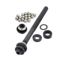 Вісь задньої втулки 146мм Shimano порожниста з конусами, пильник FH-M629