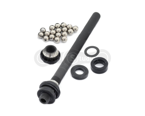 Вісь задньої втулки 146мм Shimano порожниста з конусами, пильник FH-M629