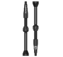 Бескамерные ниппеля Lezyne CNC TLR Valve 60 мм Black - 2 шт